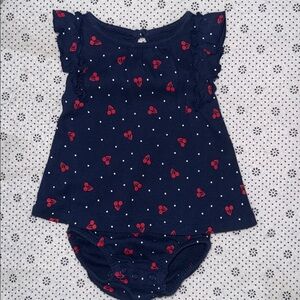 🛍 PRETTY LITTLE GIRLS ROMPER SIZE 3-6 MONTHS 🛍